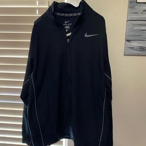 Nike dri fit zip up jacket